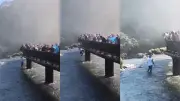 Turista que pulou nas Cataratas do Iguaçu pode ser multado e banido do parque