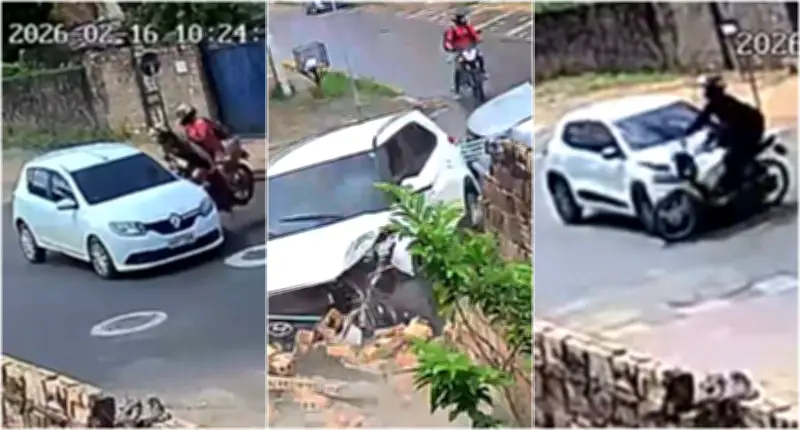 11 acidentes em um fim de semana na 'Esquina da morte' em Boa Vista