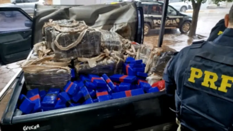 625 kg de maconha apreendidos em caminhonete no RS