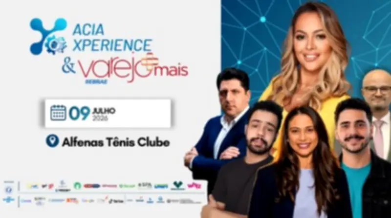 ACIA Experience & Varejo+ acontece nesta quinta em Alfenas com Camila Farani