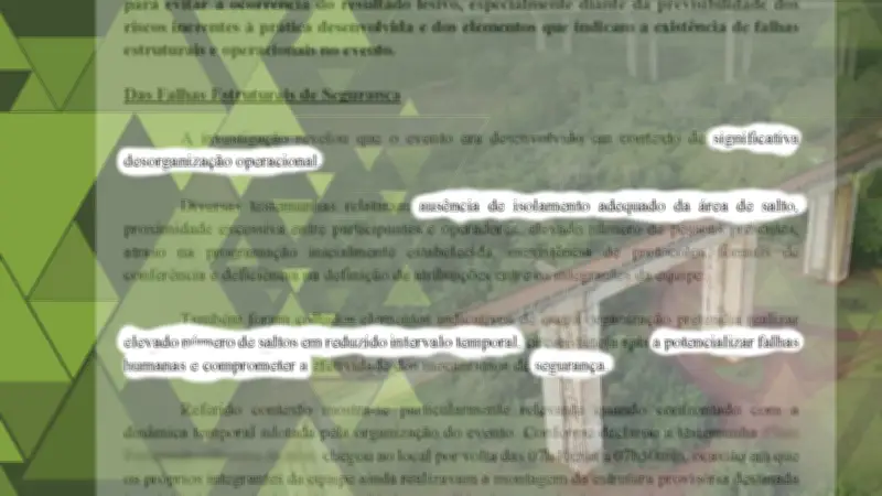 Acidente com criança não evitou morte em rope jump em Limeira