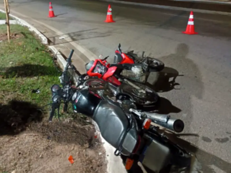 Acidente entre motos deixa dois feridos graves na BR-458 em Ipatinga