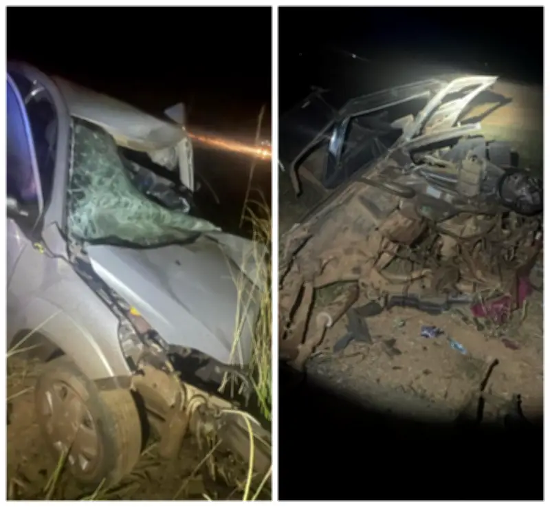 Acidente na MGC-479 mata dois homens e fere mulher em Buritis
