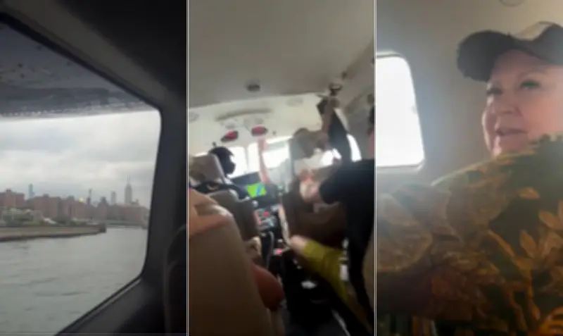 Adolescente grava pouso de emergência de hidroavião em rio de NY