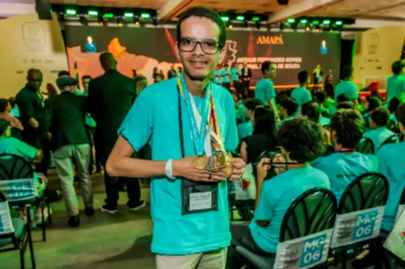 Aluno de Barra Mansa ganha ouro na OBMEP 2025
