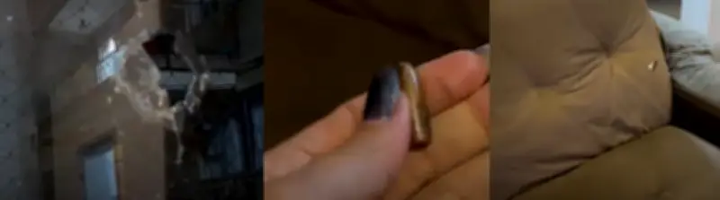Bala perdida atravessa varanda e atinge sofá onde filho cochilava na Tijuca