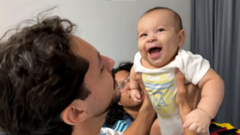 Bebê de Teresina é batizado de Miguel Messi em homenagem ao craque argentino