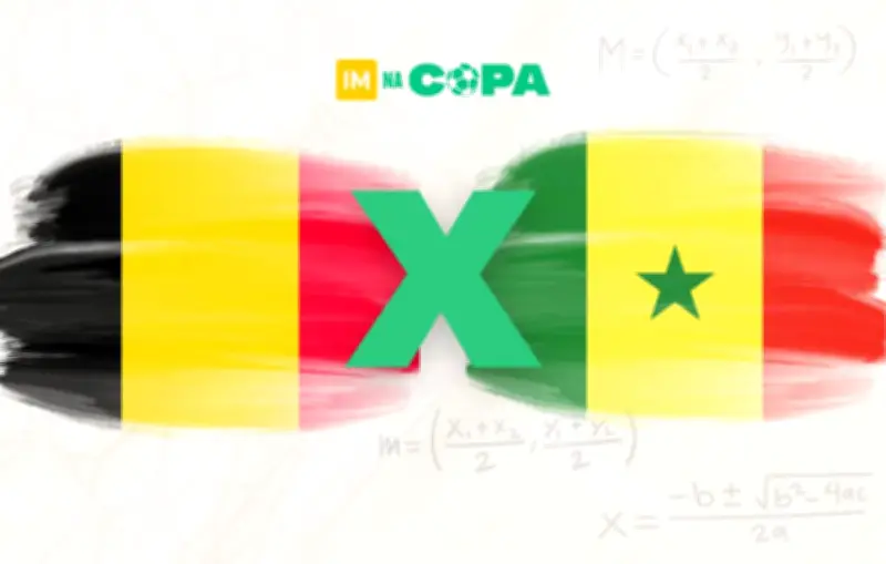 Bélgica x Senegal: FGV aponta favoritismo belga nas oitavas da Copa 2026
