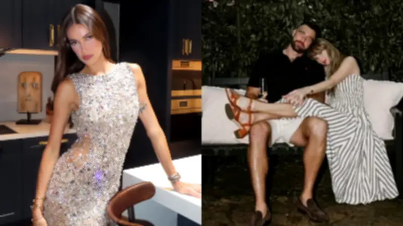 Brasileira rouba a cena no casamento de Taylor Swift em NY