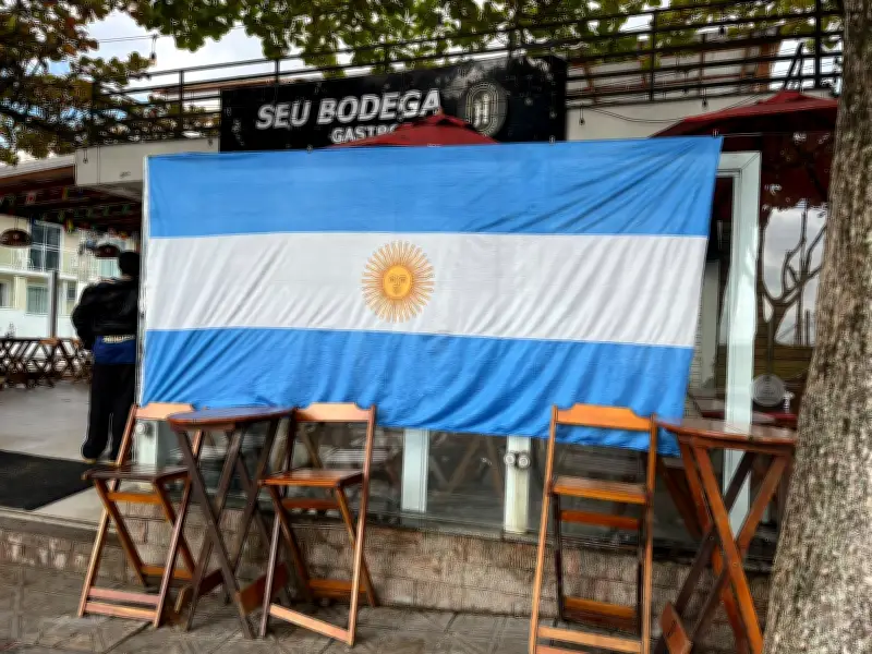 Canasvieiras vira reduto argentino em Florianópolis na Copa