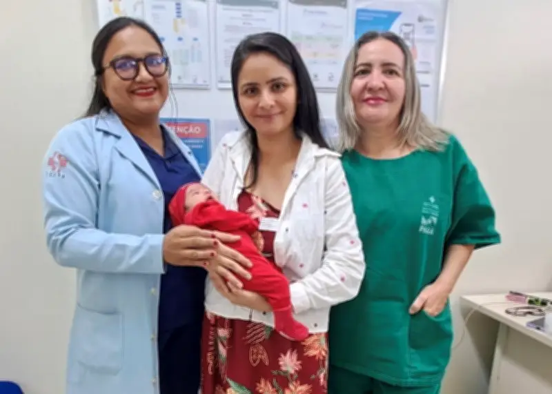 Capacitação da HRPM salva recém-nascida com manobra de reanimação