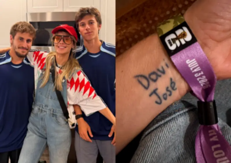 Carolina Dieckmann mostra tatuagem em homenagem aos filhos