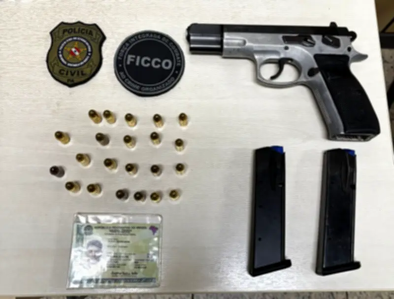 Chefe de facção criminosa do Pará é preso na fronteira do MS
