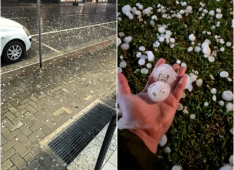 Cidades de SC decretam emergência após temporal com granizo do tamanho de bola de golfe
