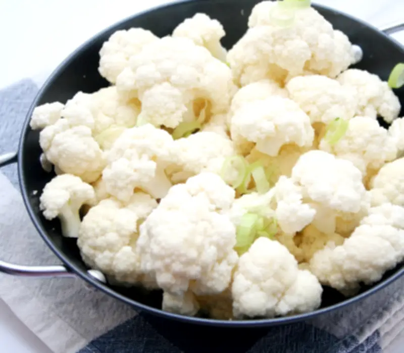 Cozinhar couve-flor no vapor preserva textura crocante, diz chef