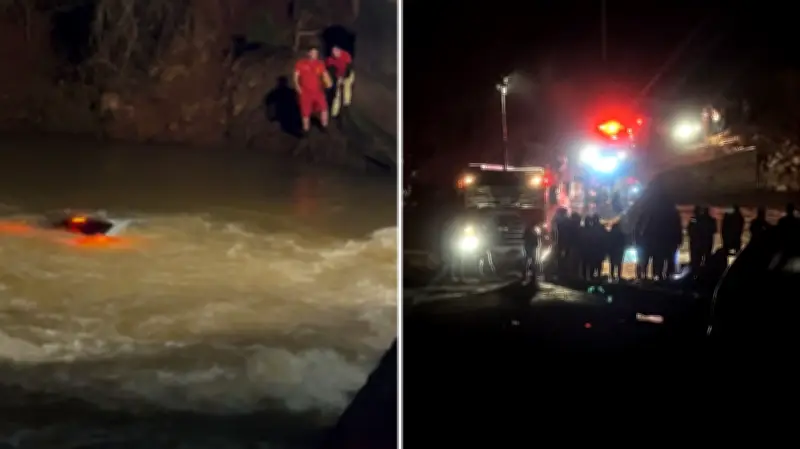Criança de 4 anos desaparece após carro cair em rio no Paraná