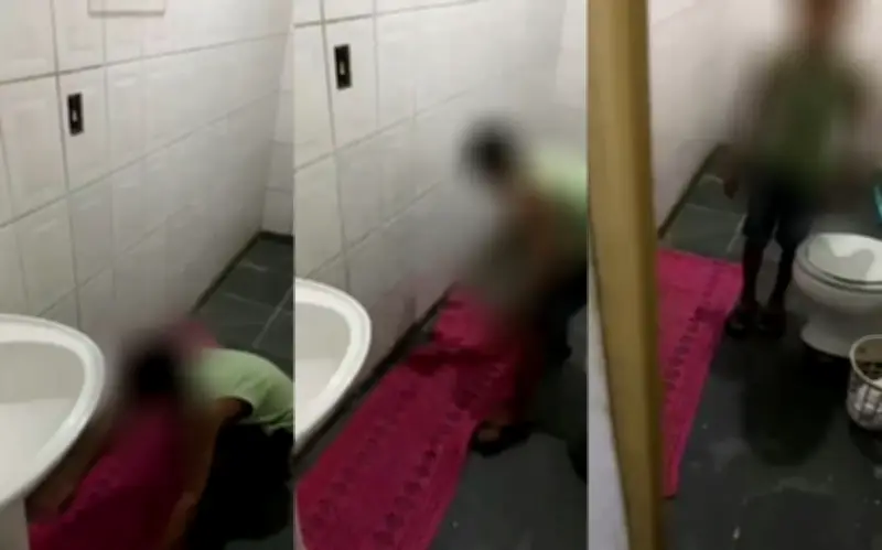 Criança resgatada dizia viver trancada em banheiro por ser 'teimosa'