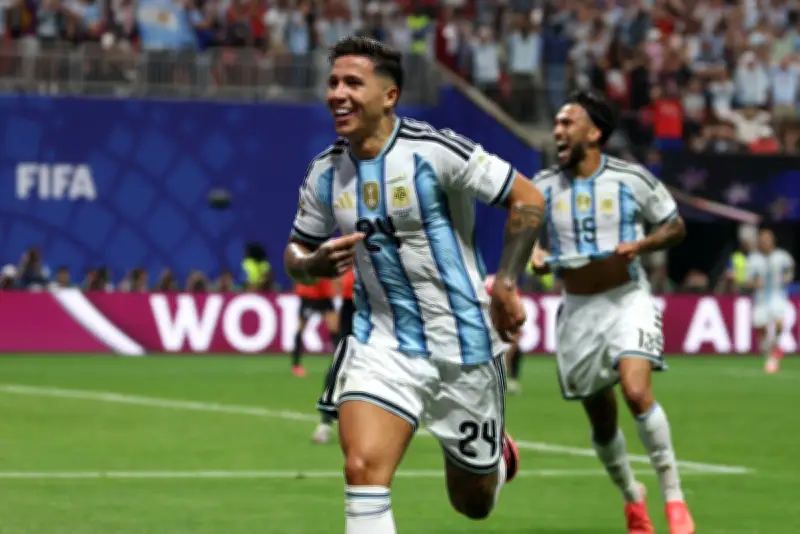Enzo Fernández exalta resiliência da Argentina após gol da classificação