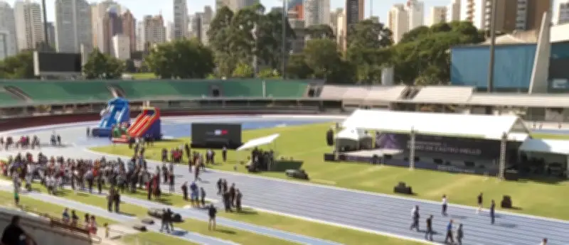 Estádio do Ibirapuera reabre após reforma com pista olímpica única na América Latina
