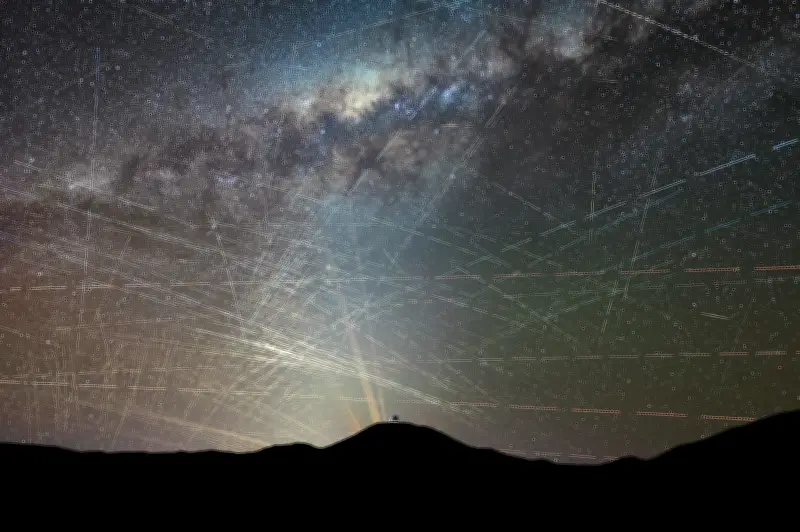 Estudo alerta: frota de satélites pode inviabilizar astronomia