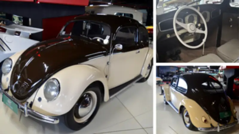 Fusca Split Window raro avaliado em mais de R$ 1 milhão chega a São Roque