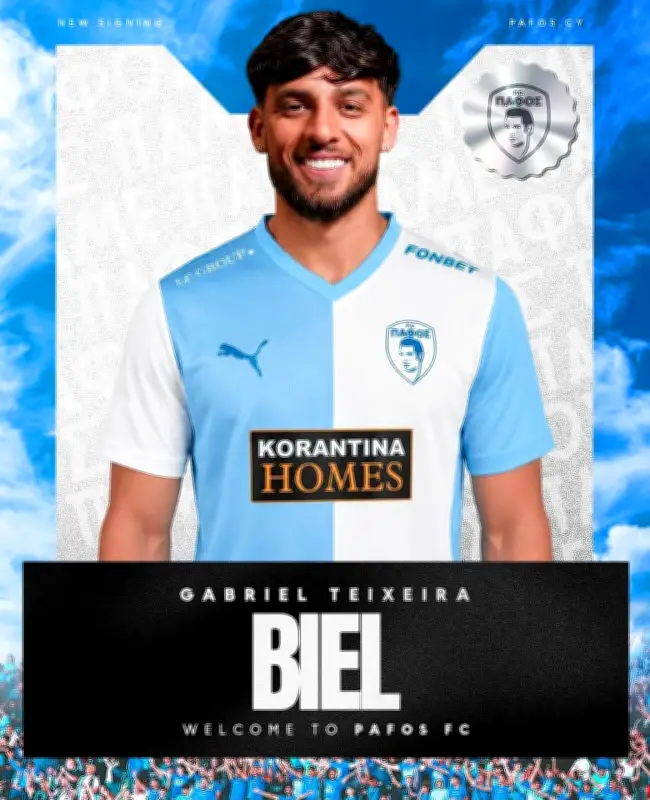 Gabriel Teixeira, ex-Fluminense, é anunciado por clube do Chipre
