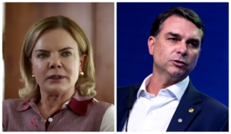 Gleisi critica Flávio por demora em repudiar fala misógina de influenciador