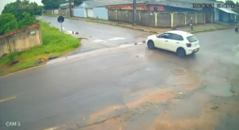 Grávida é atropelada e motorista foge sem socorro em Boa Vista