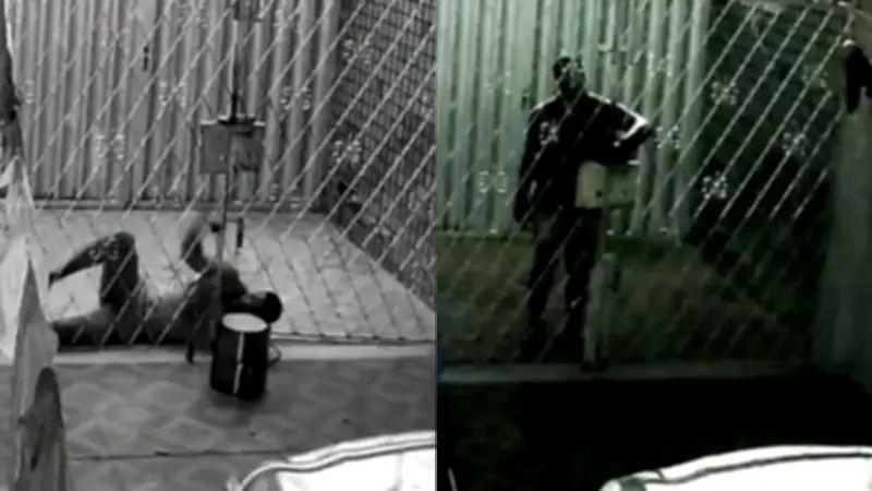 Homem fica preso em portão ao tentar furtar residência em Fortaleza