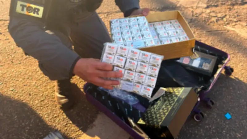 Homem preso com 400 remédios contrabandeados para emagrecimento em SP