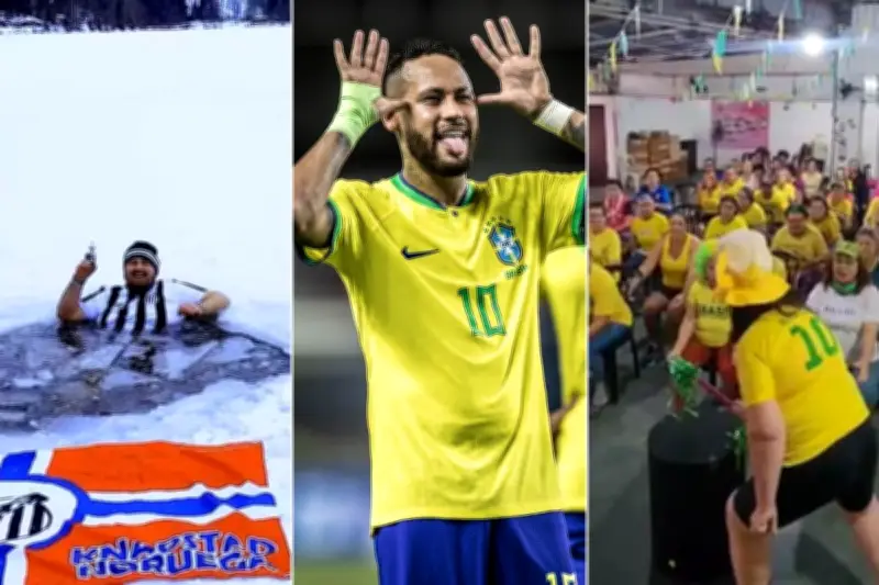 Idosas misturam remada viking e dança créu para torcer pelo Brasil na Copa