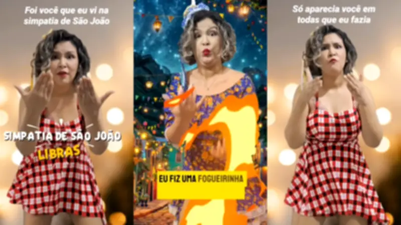 Intérprete de Libras do Amapá viraliza ao traduzir músicas juninas