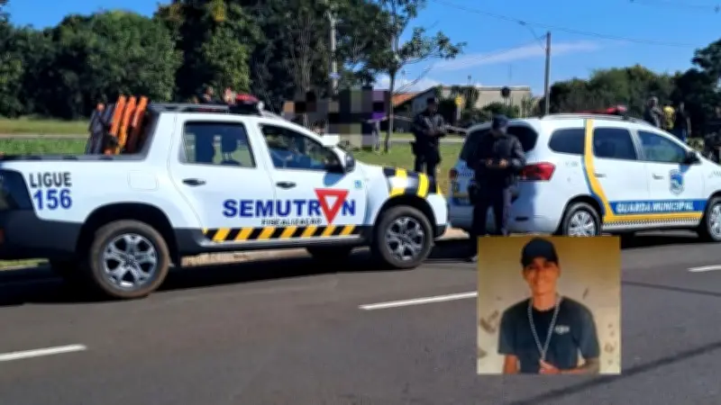 Jovem de 25 anos morre após mal súbito e queda de moto em Botucatu