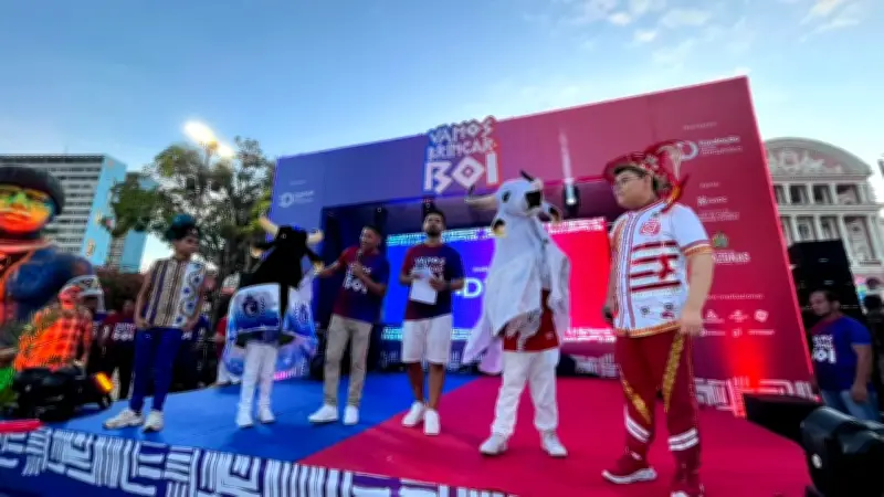 Largo São Sebastião vira palco do Festival de Parintins com projeto gratuito