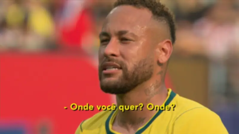 Leitura labial revela provocação de Neymar a goleiro norueguês