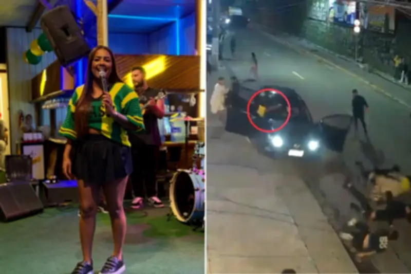 MC Rita é atropelada por homem que invadiu carro para fugir de briga em SP