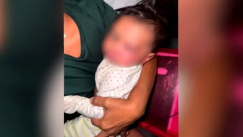 Mãe é presa por espancar filha de 8 meses no Ceará; bebê é entregue aos avós