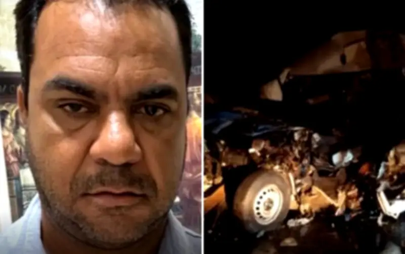 Motorista morre após van bater em caminhão na GO-080