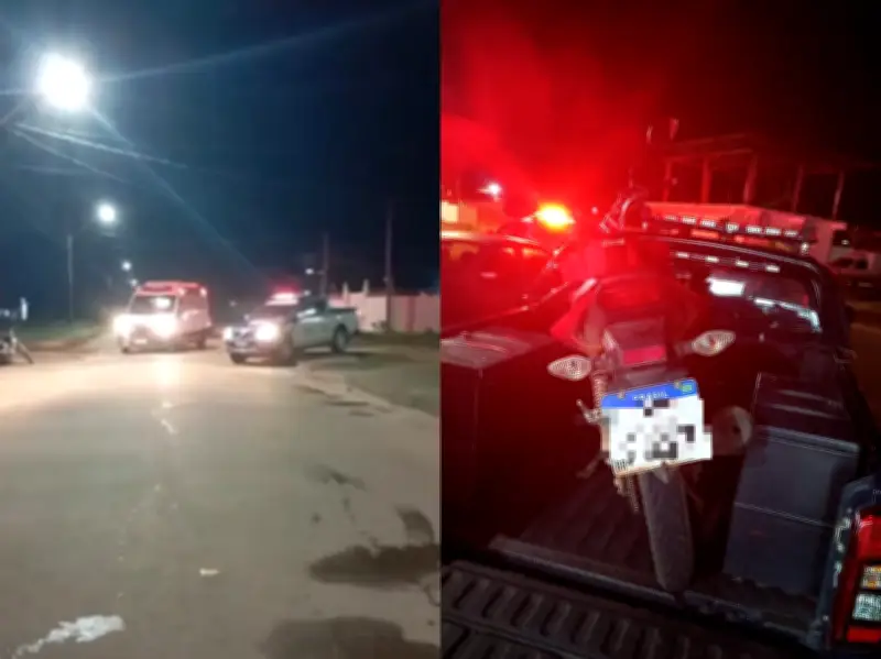 Mulher morre em acidente de moto em Bonfim, Roraima; condutor fugiu