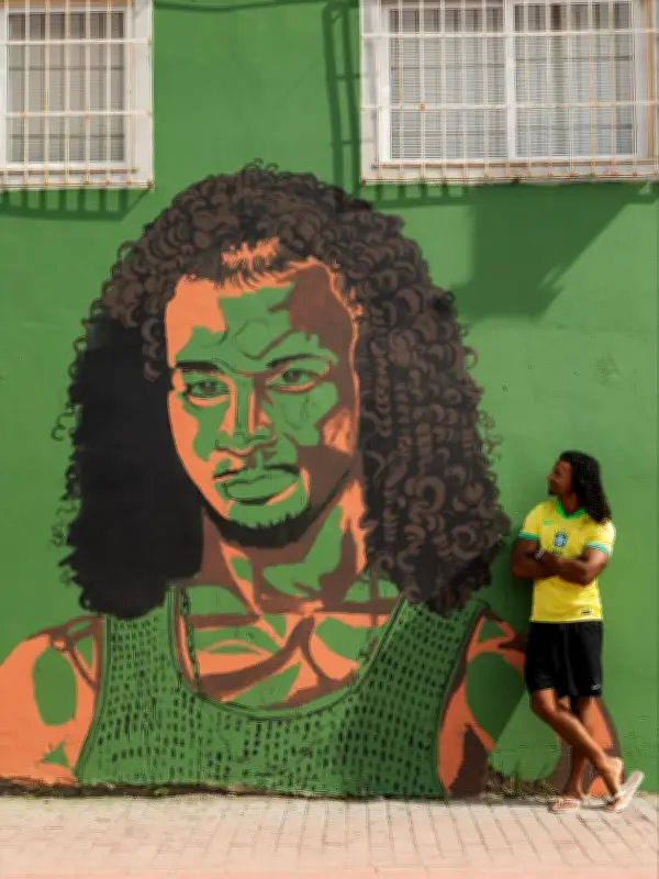 Mural de Tettrem apagado em São Gonçalo gera polêmica