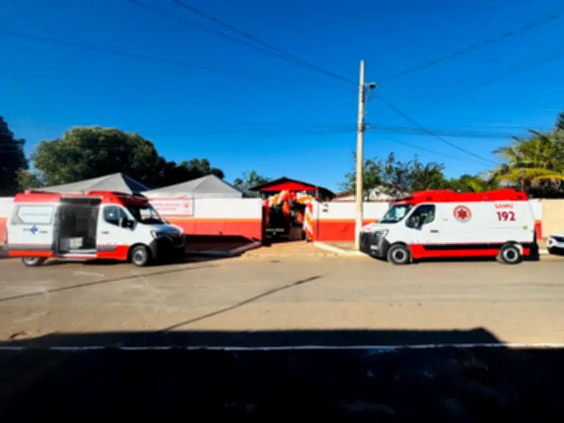 Novas UTIs móveis do Samu chegam a cinco cidades do Norte de MG
