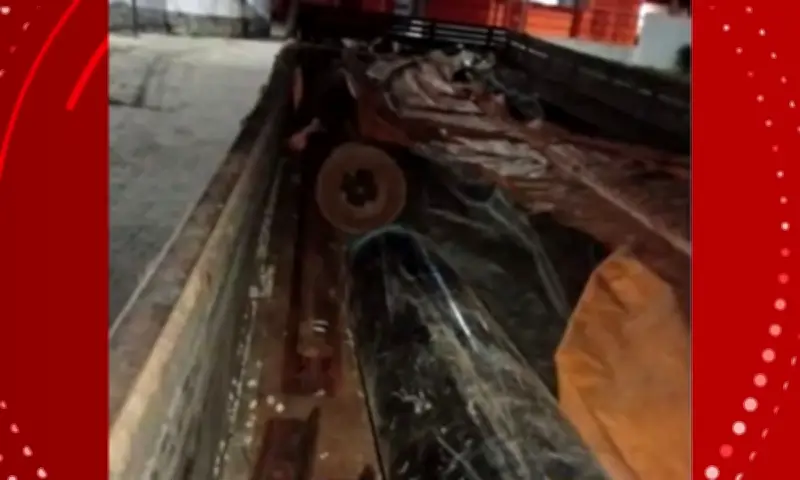 Nove detidos por furto de trilhos ferroviários na BA