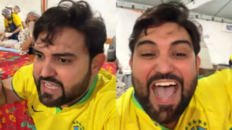 Padre acerta placar de Noruega 2x1 Brasil em bolão e diverte fiéis em MG