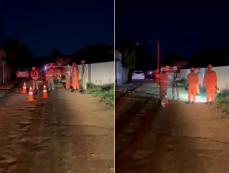 Pai e filho morrem eletrocutados por fio partido em Araruama