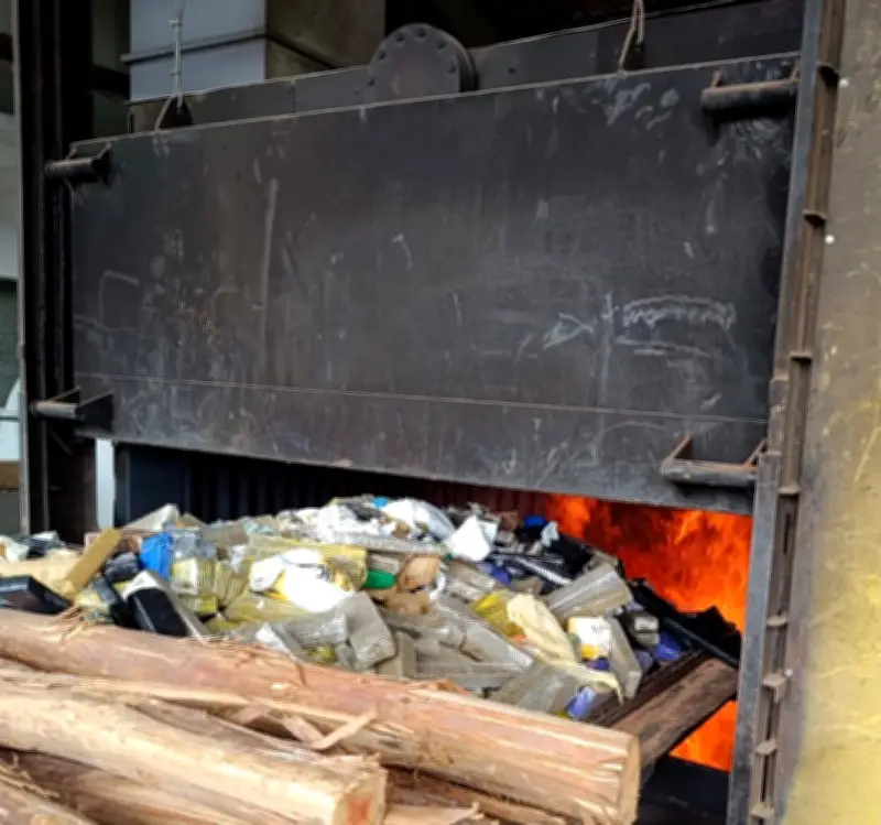 Polícia Civil incinera 800 kg de drogas em Manhuaçu