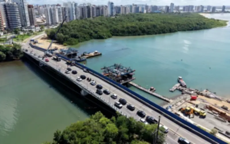 Ponte Godofredo Diniz: 'pare e siga' a partir de quarta-feira (8)