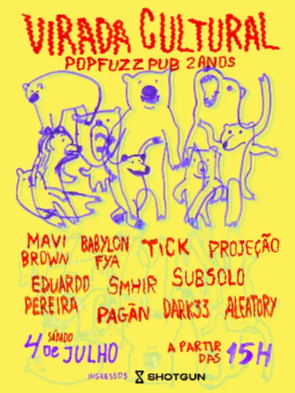 Popfuzz Pub celebra 2 anos com virada cultural em Maceió