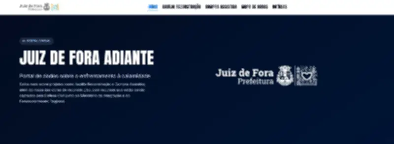 Prefeitura de Juiz de Fora lança portal de dados sobre chuvas de fevereiro