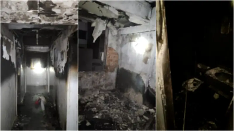 Preso suspeito de atear fogo em hotel de Chapecó; 5 feridos