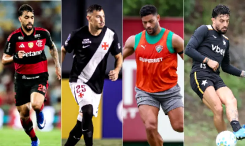 Quarteto carioca se prepara para volta do Brasileirão após Copa